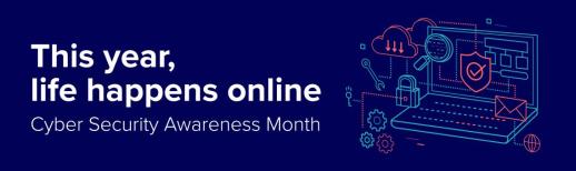 Cyber Security Awareness Month Banner