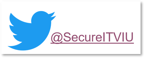 Secure I.T. on Twitter links to the Secure I.T. profile on X (formerly Twitter)