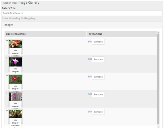 image gallery done